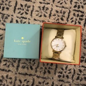 NWT Kate Spade Gramercy Diamond Watch